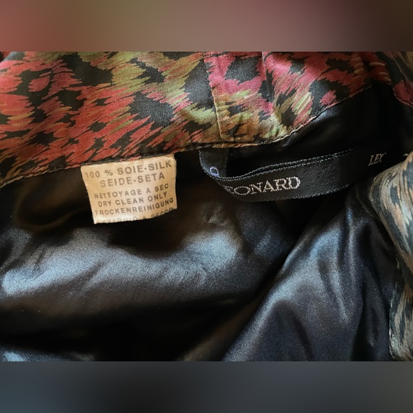 Rare Silk Leonard Paris Winter Pants - Picture 10 of 16